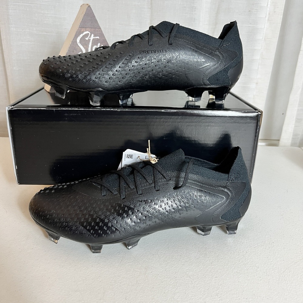 ADIDAS PREDATOR ACCURACY.1 LOW FG Soccer Cleats Men Size 6.5 / Women Size 7.5